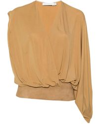 Christopher Esber - V-Neck Blouse - Lyst