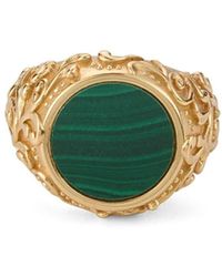 Emanuele Bicocchi - Arabesque Engraved Sovereign Ring - Lyst