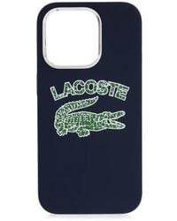 Lacoste - Logo-Print Iphone 15 Case - Lyst