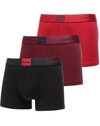 Calvin Klein - Set 3 Boxer Con Banda Logata - Lyst