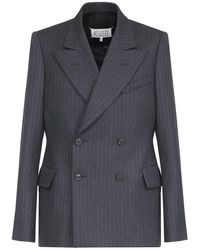 Maison Margiela - Barathea ストライプ ジャケット - Lyst