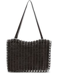 Rabanne - Chain-Link Leather Tote Bag - Lyst