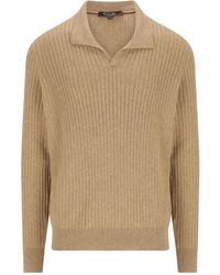 Loro Piana - Ribbed-knit sweater - Lyst