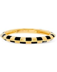 Yvonne Léon - 9K Check-Pattern Ring - Lyst