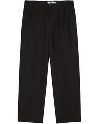 Wax London - Glencoe Elasticated-Waist Linen Trousers - Lyst