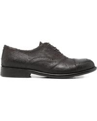 SOMMET - Textured Lace-Up Oxford Shoes - Lyst