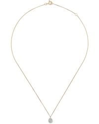 Pascale Monvoisin - 9Kt Orso Diamond And Aquamarine Necklace - Lyst