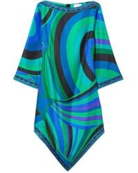 PUCCI - Vestido estilo túnica con estampado abstracto - Lyst
