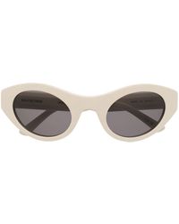Balenciaga - Gafas de sol con monograma y montura cat-eye - Lyst