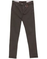 Sartoria Tramarossa - Luis Logo-Patch Straight-Leg Trousers - Lyst