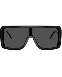 Dolce & Gabbana - Logo-Lettering Sunglasses - Lyst