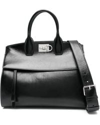 Ferragamo - Large Studio Soft Tote Bag - Lyst