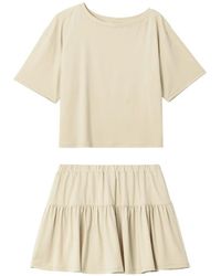 B+ AB - Off-Shoulder Tiered Pyjama Set - Lyst