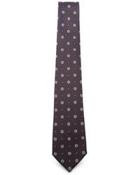 Saint Laurent - Jacquard-Weave Silk Tie - Lyst