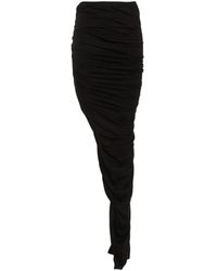 Rick Owens - Soft Edfu Long Skirt - Lyst