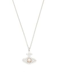 Vivienne Westwood - Orb Crystal Pendant Necklace - Lyst