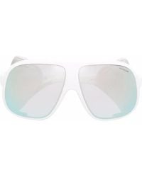 Moncler - Mask-Frame Sunglasses - Lyst