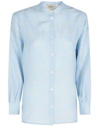Woolrich - Rope-Print Shirt - Lyst