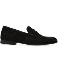 POSA - Penny Suede Loafers - Lyst