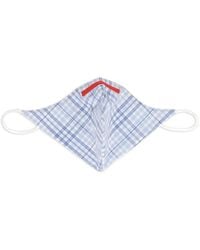 Isaia - Check-Pattern Face Mask - Lyst
