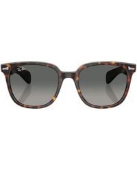 Ray-Ban - Brunel Ii Square-Frame Sunglasses - Lyst