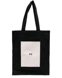 Y-3 - Lux Shopper mit Logo-Print - Lyst