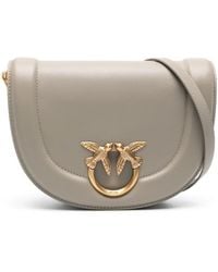 Pinko - Classic Round Love Click Cross Body Bag - Lyst