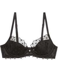 Fleur du Mal - Love Lock Bra - Lyst