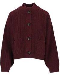 Kujten - Cardigan En Cachemire À Maille Milano - Lyst