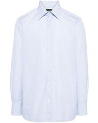 Tom Ford - Chemise en coton à rayures - Lyst