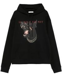 ih nom uh nit - Graphic-Print Drawstring Hoodie - Lyst