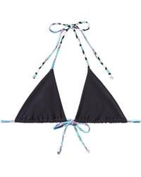 Emilio Pucci - Top bikini con stampa Vivara - Lyst