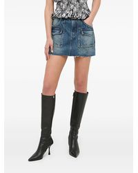 Miss Sixty - Spijkerrok Met Gerafelde Rand - Lyst