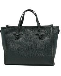 Gianni Chiarini - Medium Marcella Pebbled Leather Tote Bag - Lyst