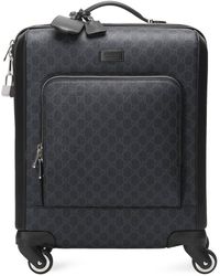 Gucci Gran Turismo gg Supreme Suitcase - Zwart