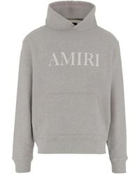 Amiri - Sudadera de algodón de con logotipo - Lyst
