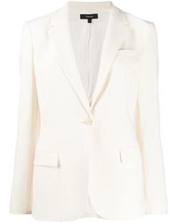 Theory - Tailored Blazer With Flap Pockets - Lyst