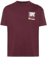 Palm Angels - X Moneygram Haas F1 Cotton T-Shirt - Lyst