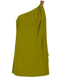 Alberta Ferretti - Kleid mit asymmetrischem Schnitt - Lyst