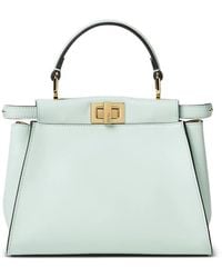 Fendi - Sac Porté Épaule Peekaboo En Cuir - Lyst