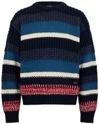 DSquared² - Striped Chunky-Knit Sweater - Lyst