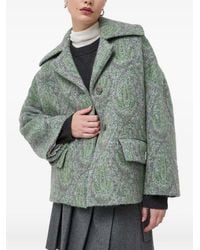 Beatrice B. - Veste Boutonnée À Motif Cachemire - Lyst