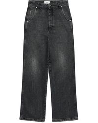 Ami Paris - Low-rise Straight-leg Jeans - Lyst