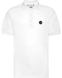 Philipp Plein - Poloshirt mit Logo-Applikation - Lyst
