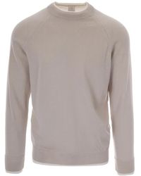Eleventy - Wool Raglan-Sleeve Sweater - Lyst
