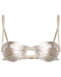 Isa Boulder - Knotted Underwire-cup Bikini Top - Lyst