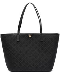 Tory Burch - T Monogram Zip Tote Bag - Lyst