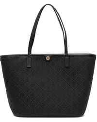 Tory Burch - Borsa Tote T Monogram Con Zip - Lyst