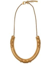 Moschino - Halskette mit Barockmotiv - Lyst