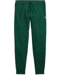 Polo Ralph Lauren - Drawstring Ribbed Double-Knit Trousers - Lyst